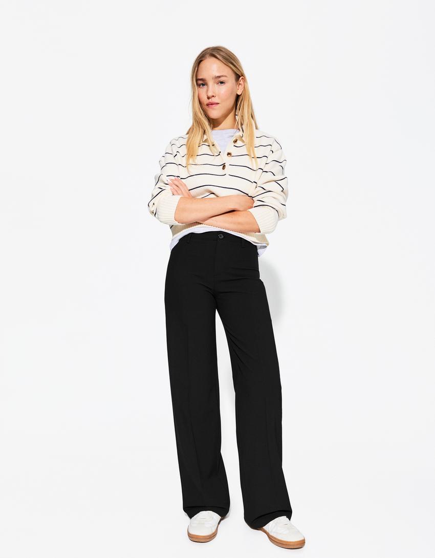 WIDE LEG TROUSERS