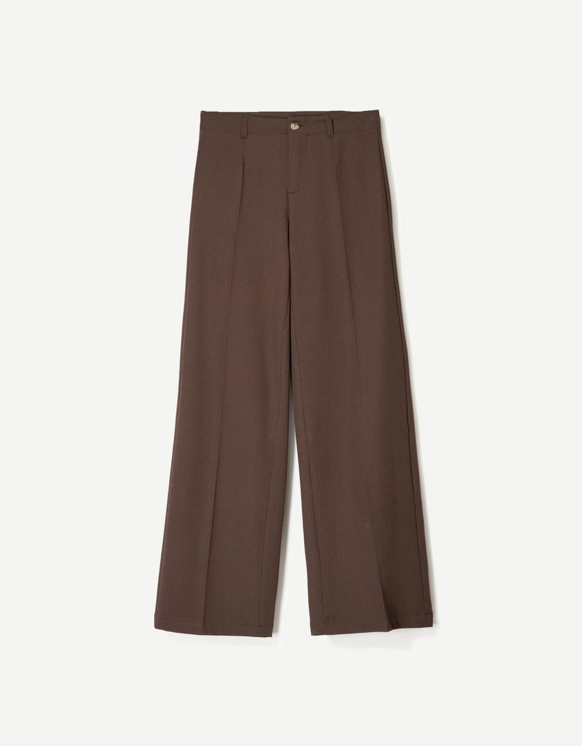 WIDE LEG TROUSERS
