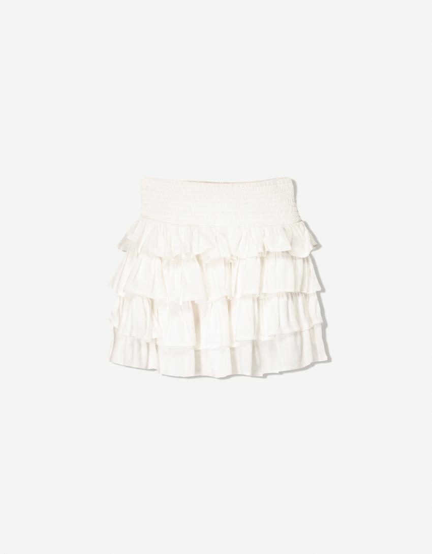 FLEUR RUFFLE SKIRT