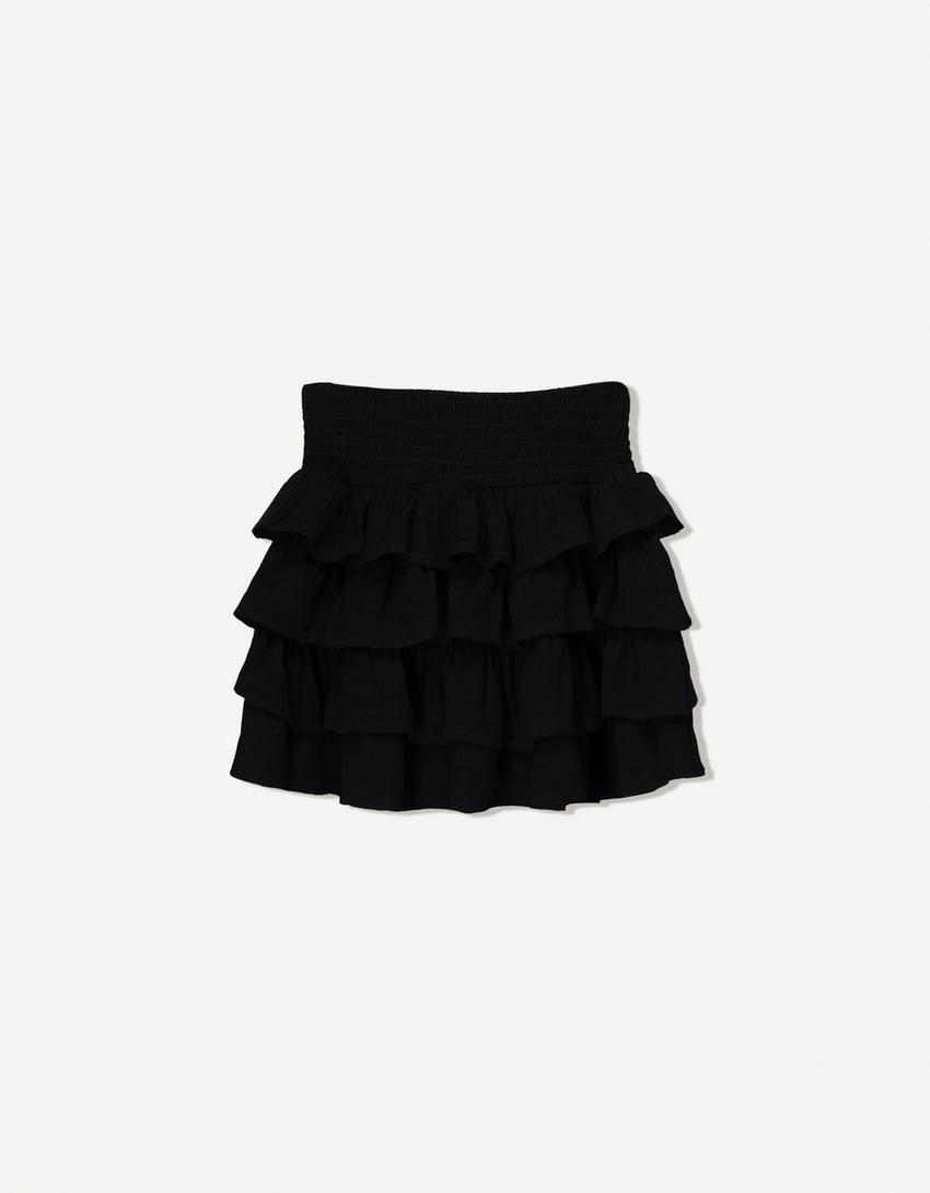 FLEUR RUFFLE SKIRT