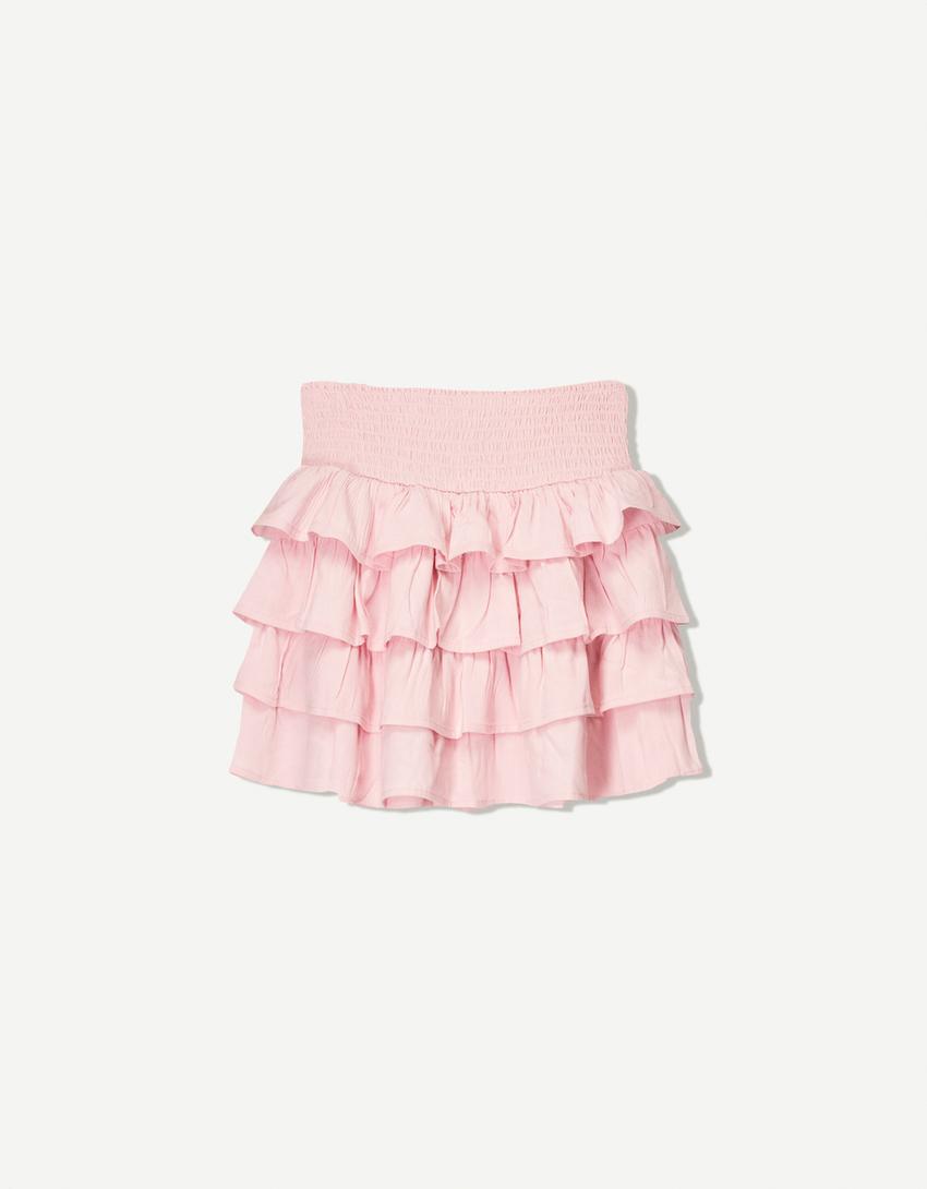 FLEUR RUFFLE SKIRT