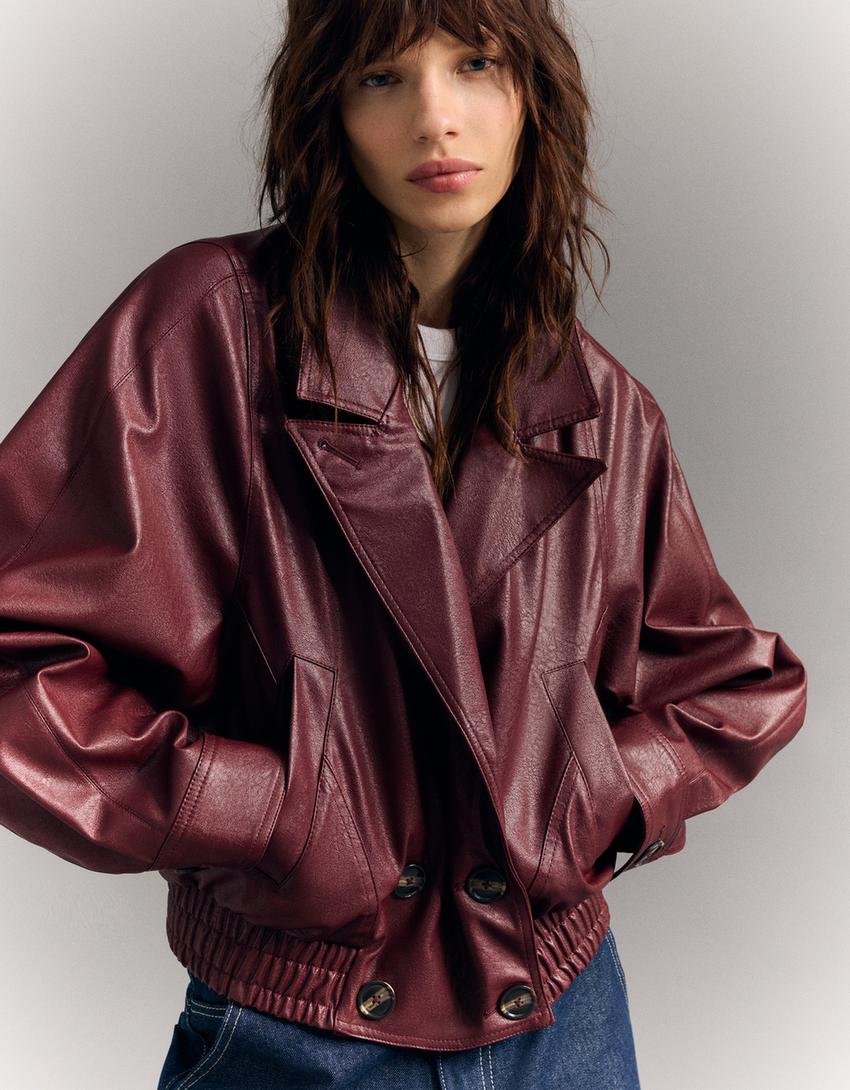 THE HERITAGE LEATHER BLAZER