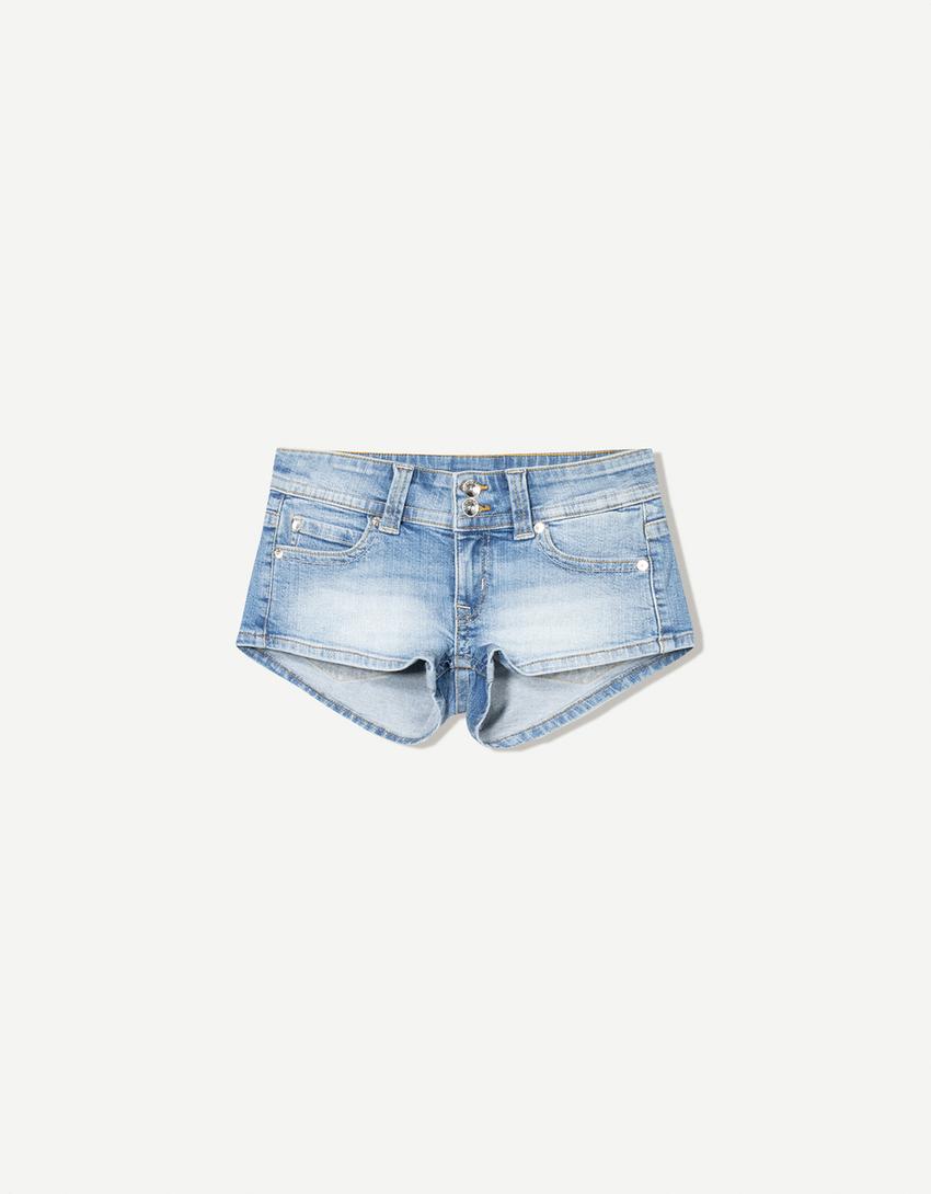 DENIM MINI SHORT
