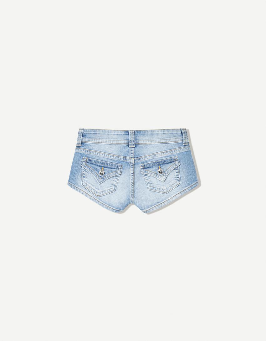 DENIM MINI SHORT