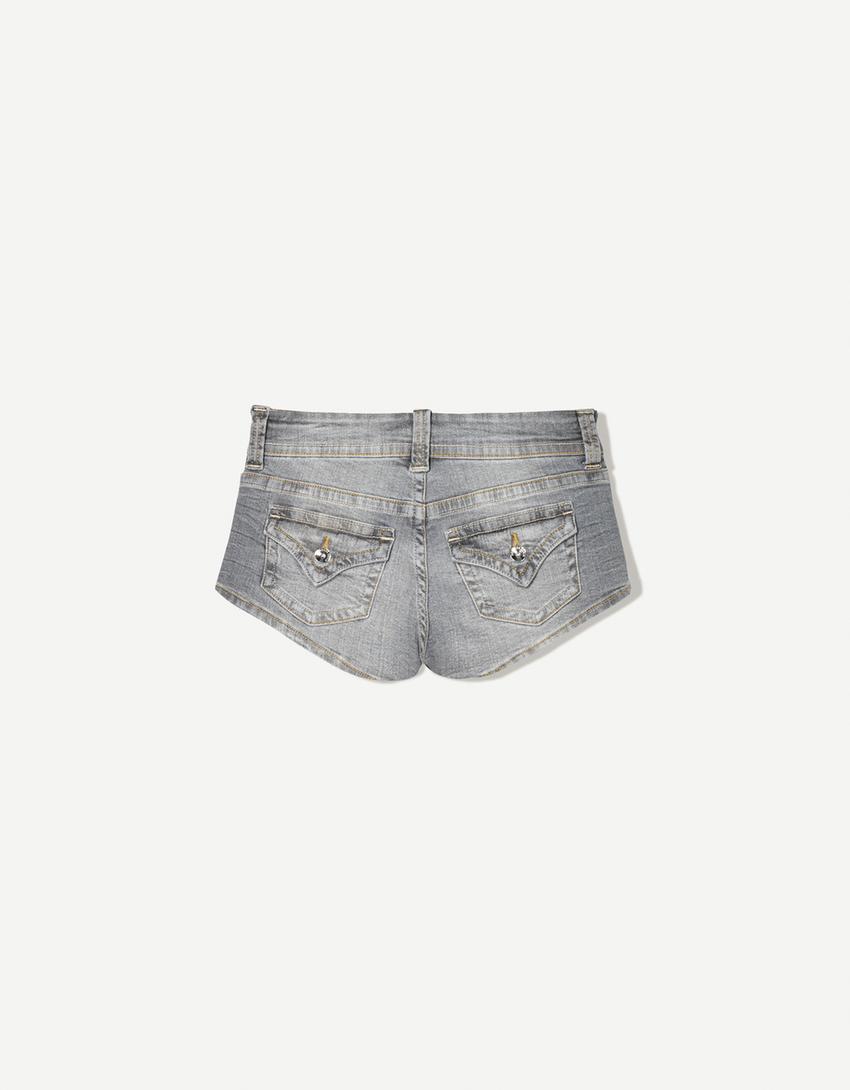 DENIM MINI SHORT