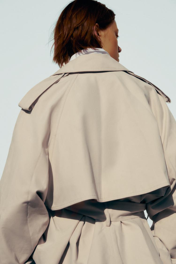 BELTED SHORT TRENCH
