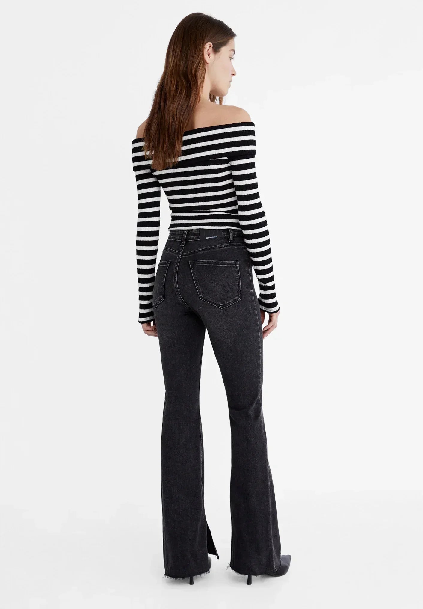 FLARED JEANS - MOON WASHED