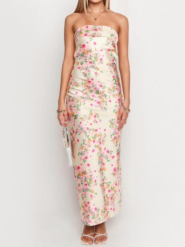 BOHEMIAN FLOWER DRESS