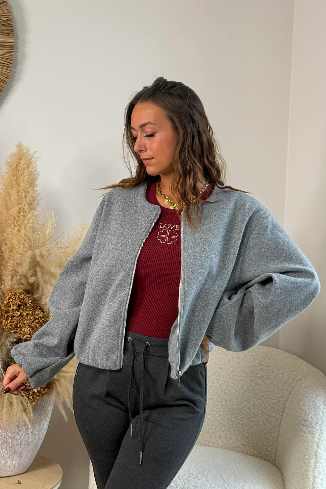 AMANI SOFT BOMBER JACKET