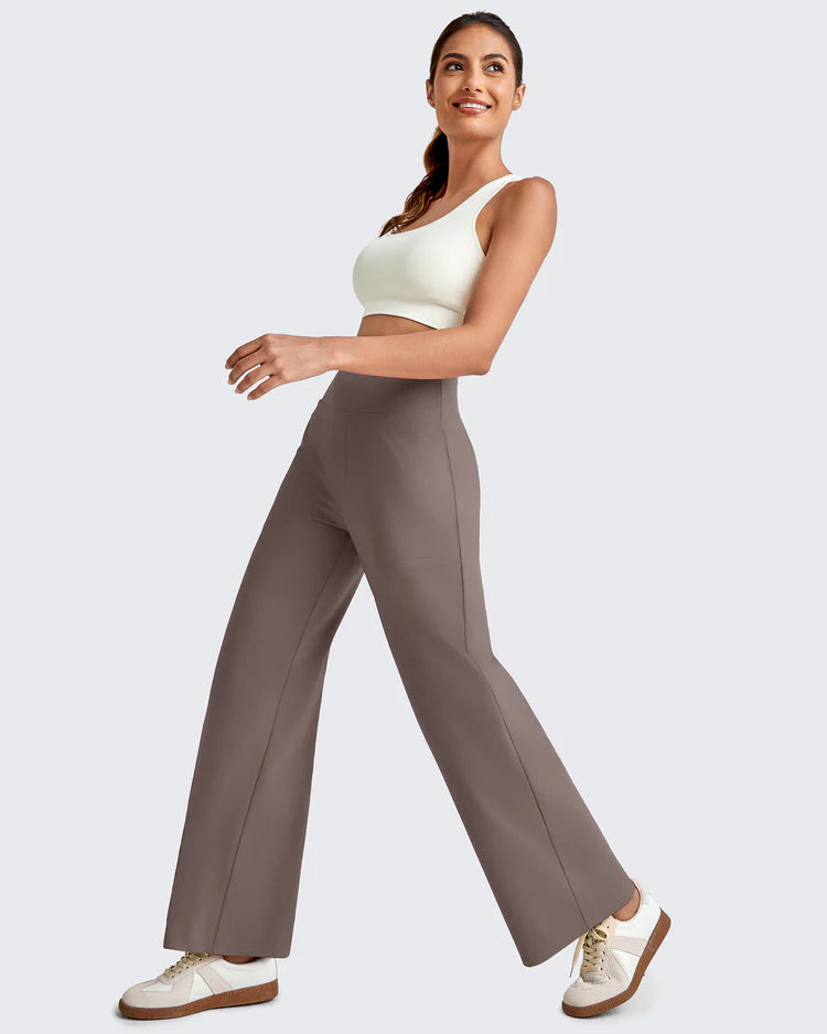 HIGH WAIST CROPPED PANTS