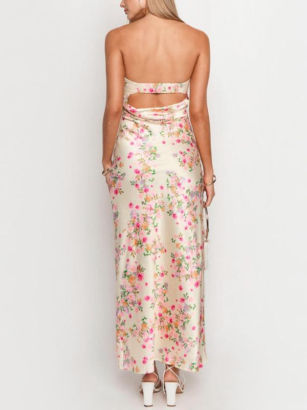 BOHEMIAN FLOWER DRESS