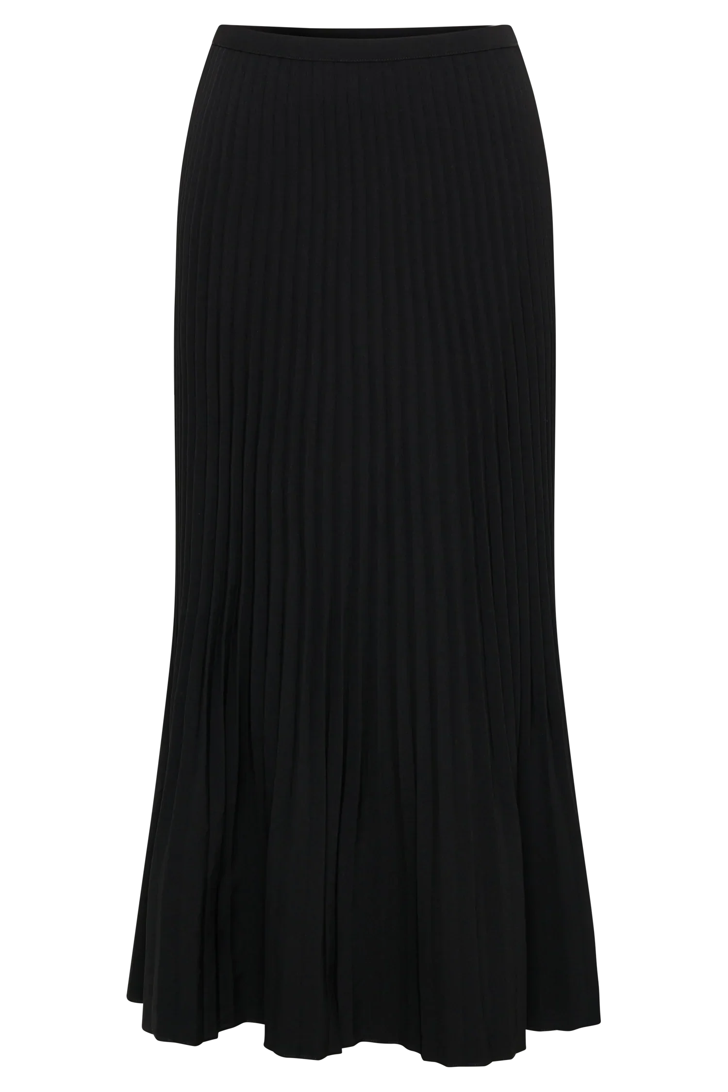 PLEATED MIDI SKIRT