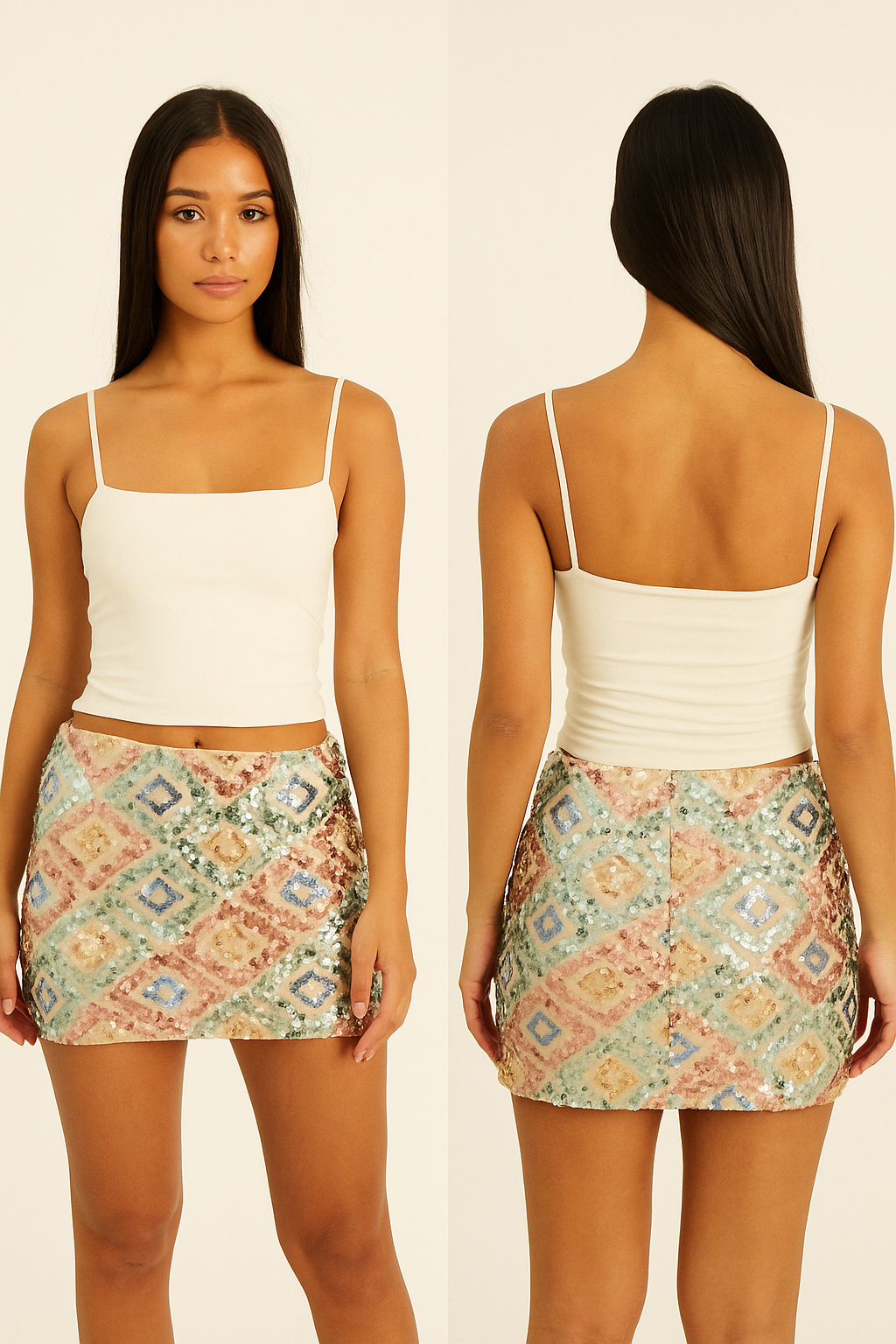 STARDUST GLITTER SKIRT