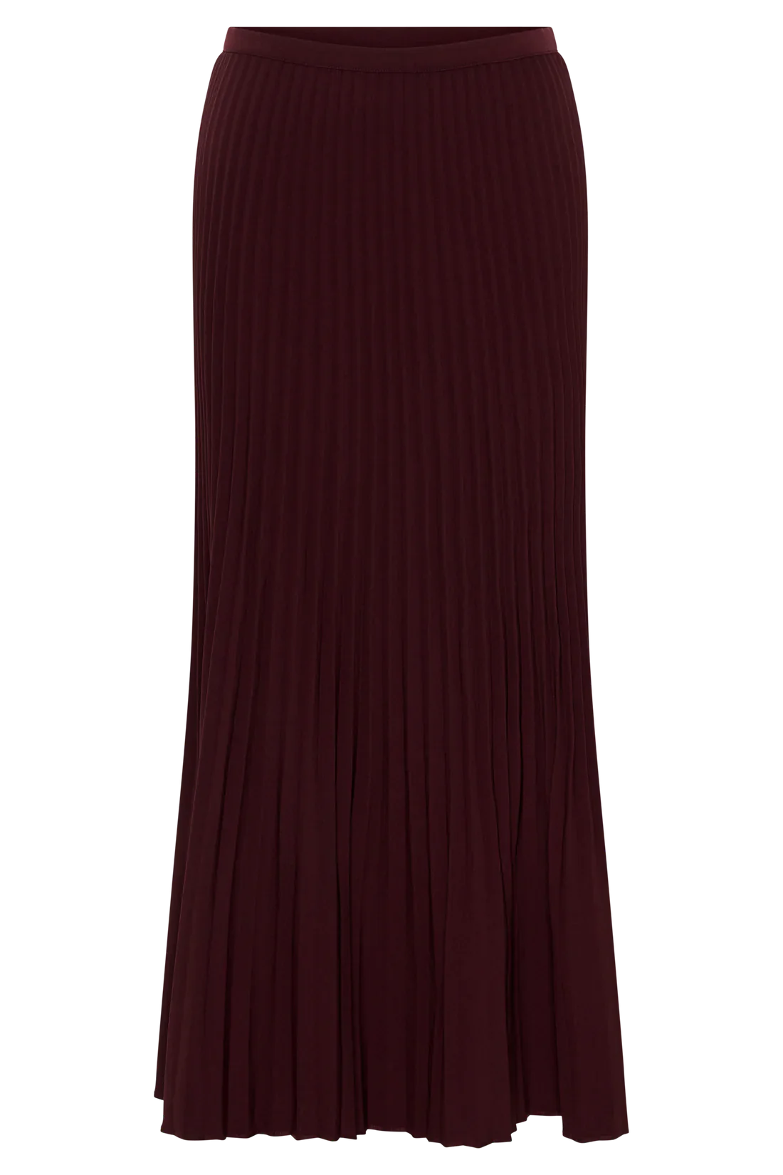 PLEATED MIDI SKIRT