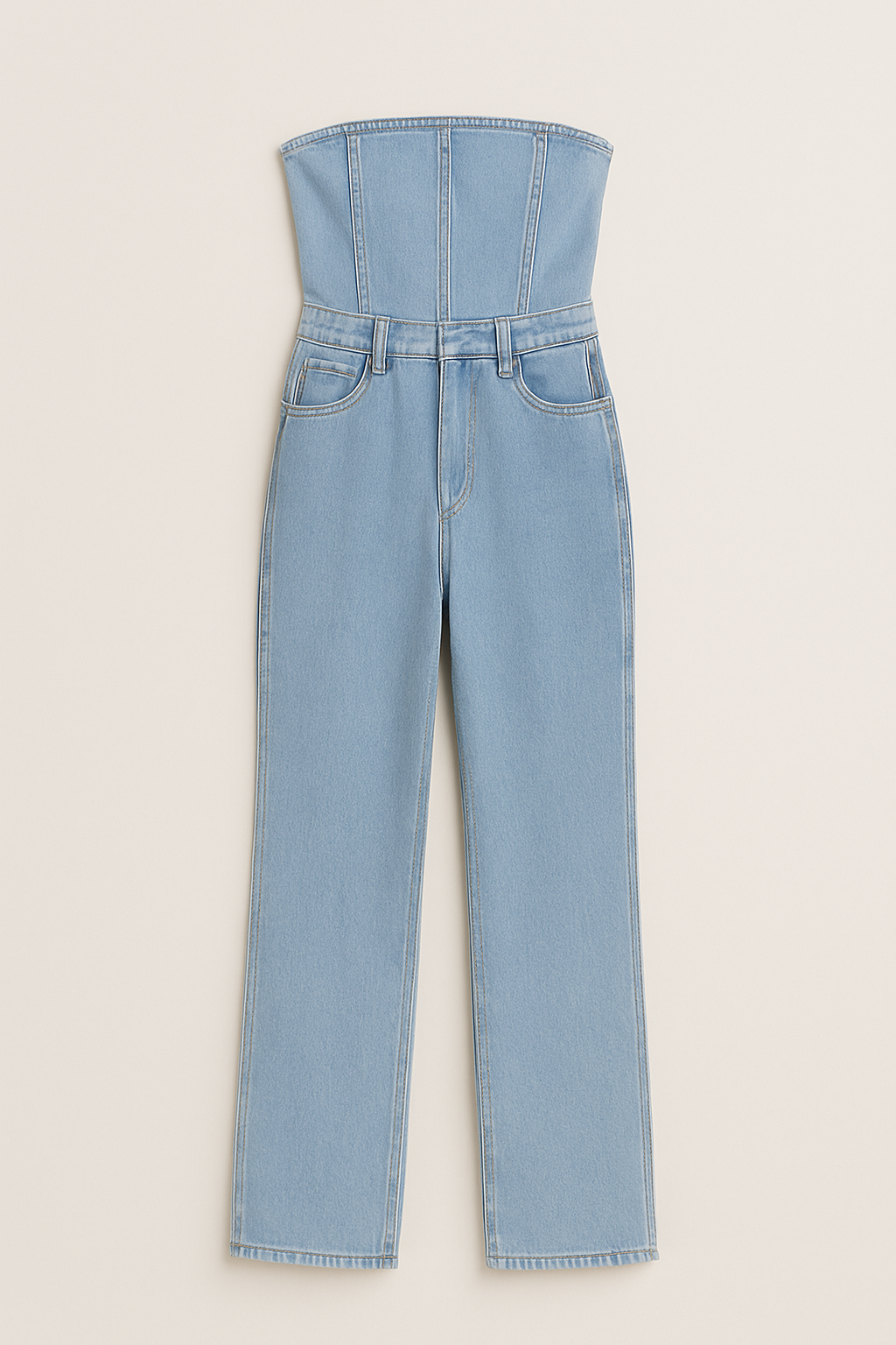 DENIM JUMPSUIT