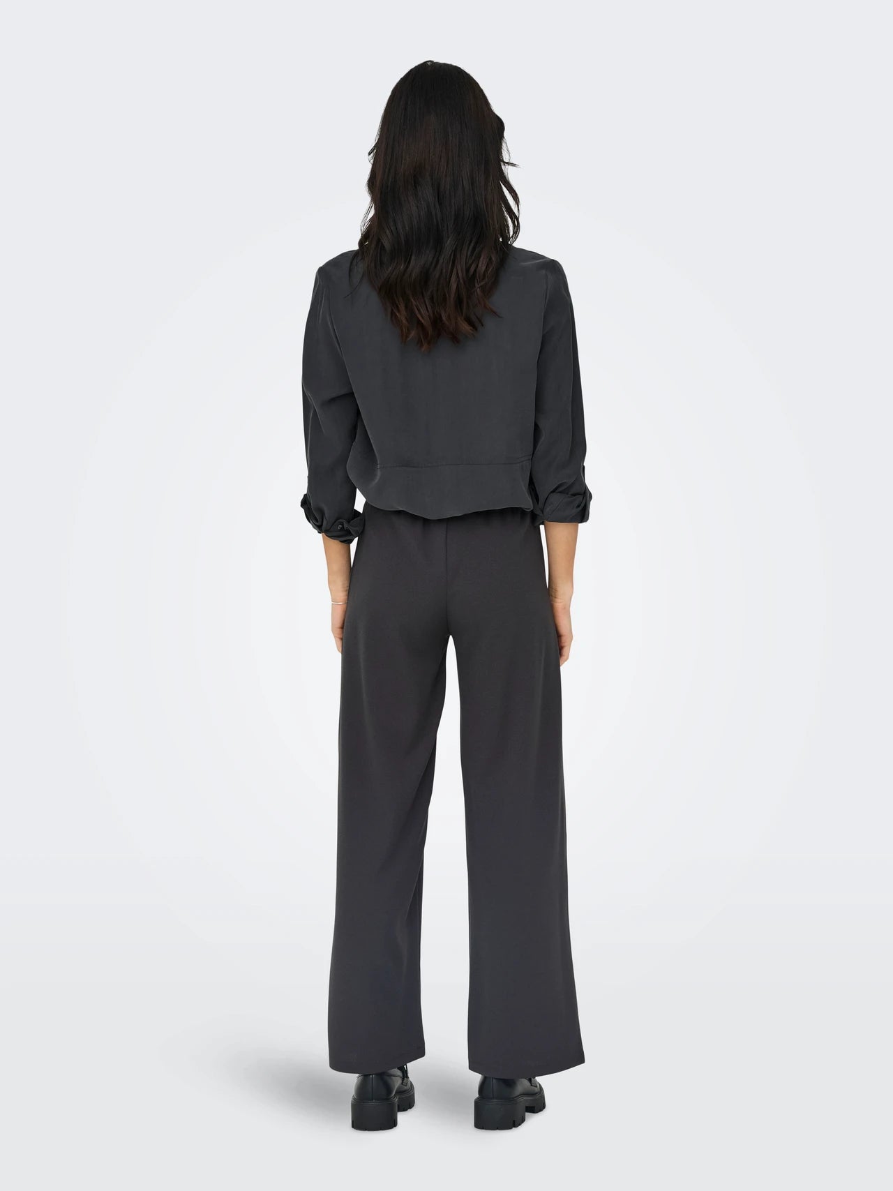 HIGH WAIST CROPPED PANTS