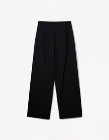 PLEATED BELTED TROUSERS