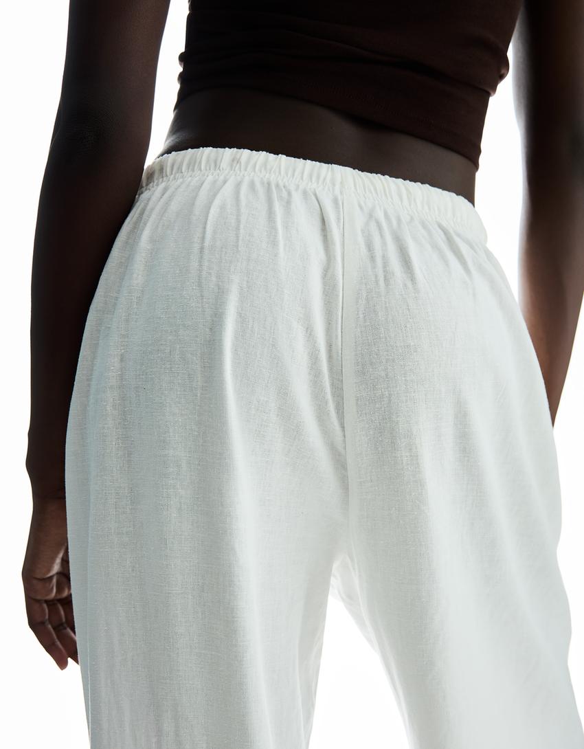 LINEN TROUSERS