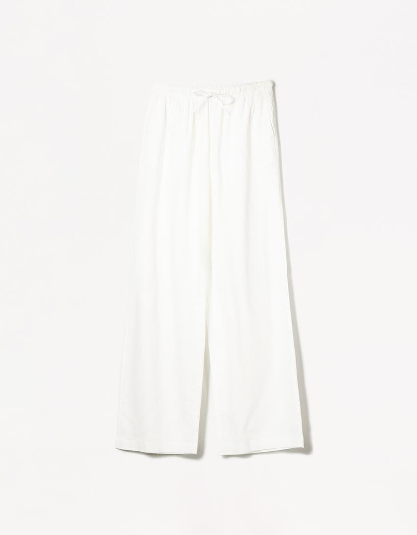 LINEN TROUSERS
