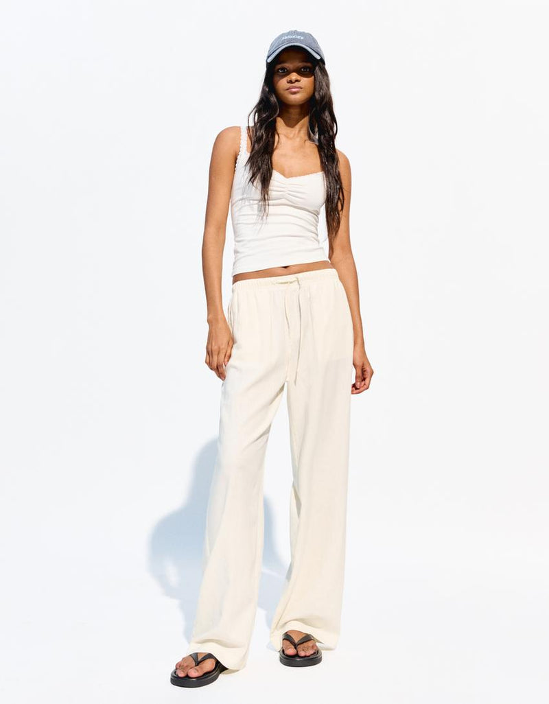 LINEN TROUSERS