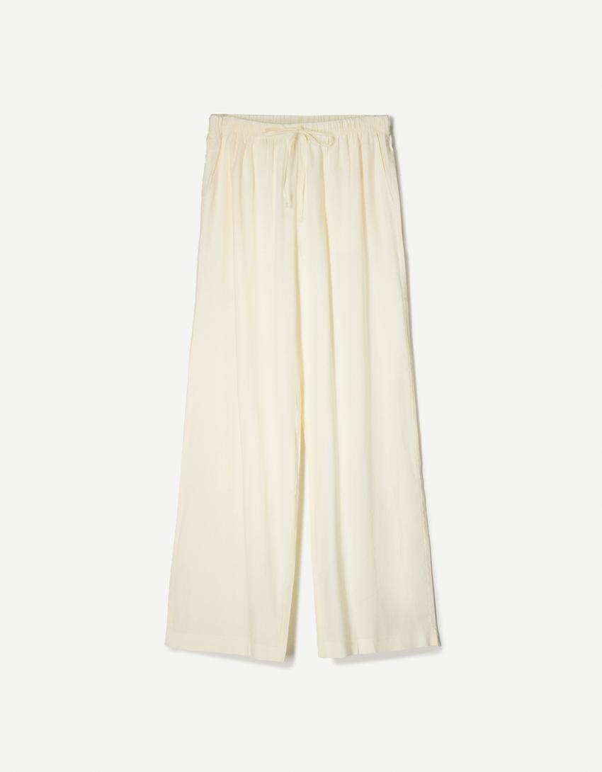 LINEN TROUSERS