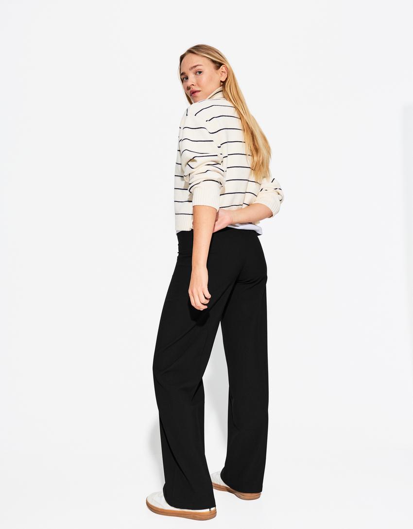 WIDE LEG TROUSERS