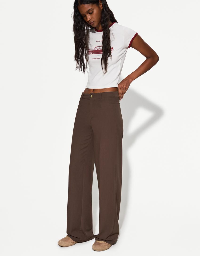 WIDE LEG TROUSERS