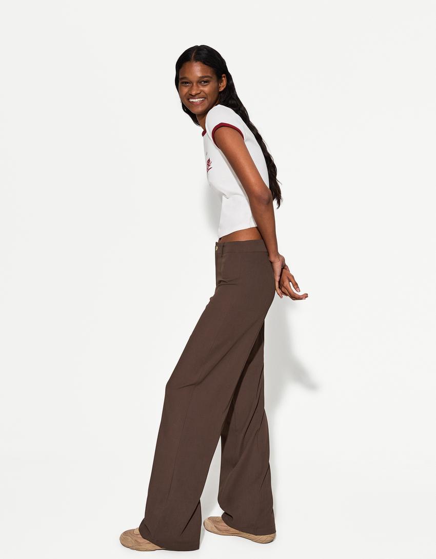 WIDE LEG TROUSERS