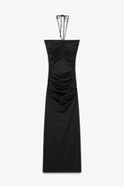 ISLA CUT-OUT MIDI DRESS