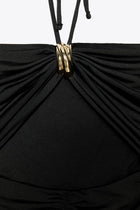 ISLA CUT-OUT MIDI DRESS