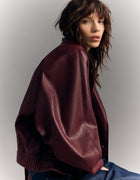 THE HERITAGE LEATHER BLAZER