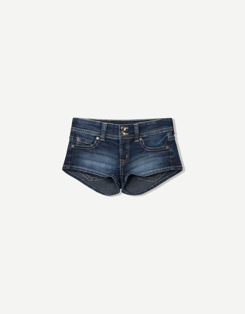 DENIM MINI SHORT