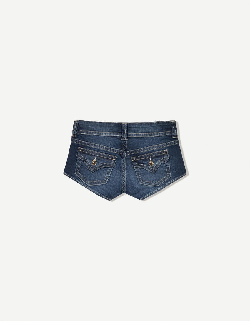 DENIM MINI SHORT