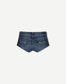 DENIM MINI SHORT