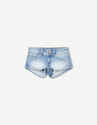 DENIM MINI SHORT