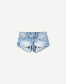 DENIM MINI SHORT