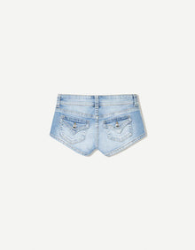 DENIM MINI SHORT