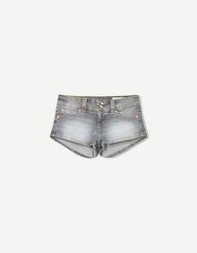 DENIM MINI SHORT