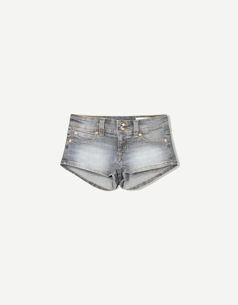 DENIM MINI SHORT