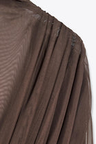 CONTRAST TULLE DRESS