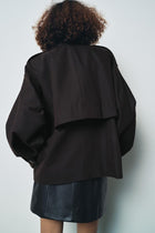 KORT CHOKOLADE-TRENCH