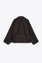 KORT CHOKOLADE-TRENCH