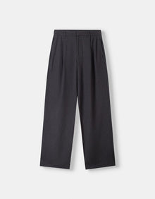 LOW-RISE BAGGY TROUSERS