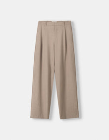 LOW-RISE BAGGY TROUSERS
