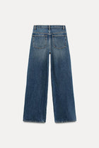 HIGH-WAIST WIDE LEG JEANS