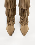 FRINGED BOOTS