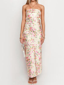 BOHEMIAN FLOWER DRESS