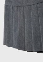 PLEATED MINI SKIRT