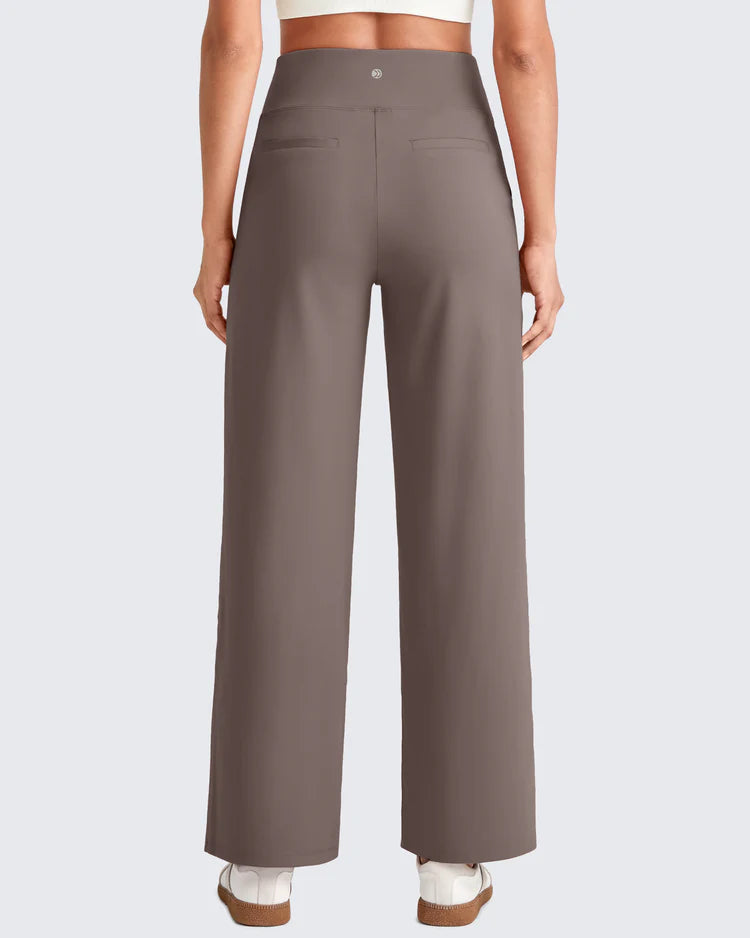 HIGH WAIST CROPPED PANTS