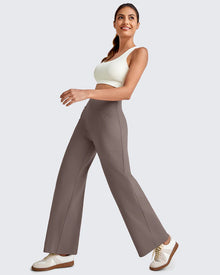 HIGH WAIST CROPPED PANTS